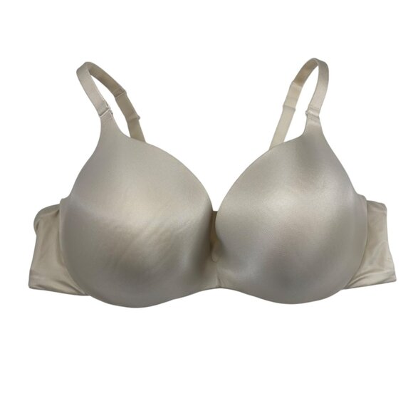 Cacique - Lane Bryant Cream Adjustable Underwire Bra Women's Plus Size 42D - Picture 1 of 6